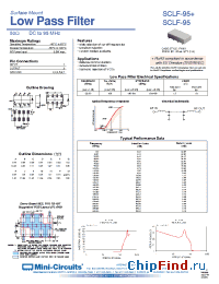 Datasheet SCLF-8.4+ manufacturer Mini-Circuits